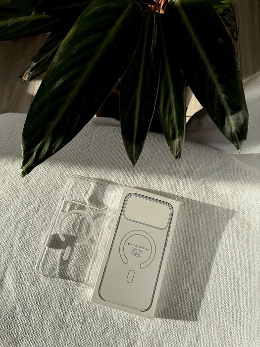 Husă Apple Clear Case cu MagSafe - iPhone 17/Pro/Pro Max/Air