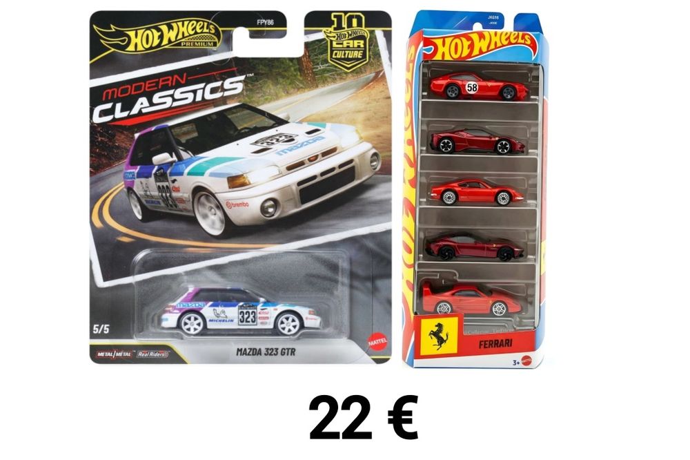 Hot Wheels и Matchbox колички