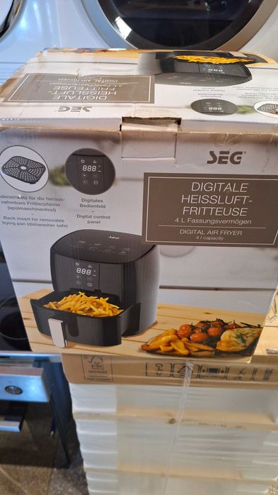 Еър фрайър 4литра - чисто нов внос от Германия Промо