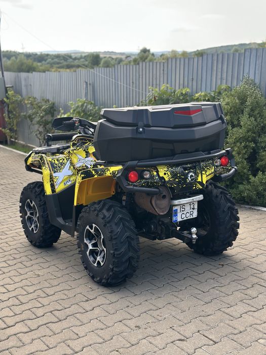 Can-am Outlander 1000 XT inmatriculat nr negre ( nu cf polaris segway )