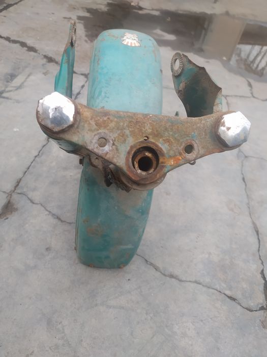 Урал крыло и вилка (в сборе)