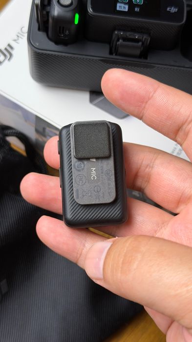 Микрофон DJI Mic 2TX + 1RX + charging case черный