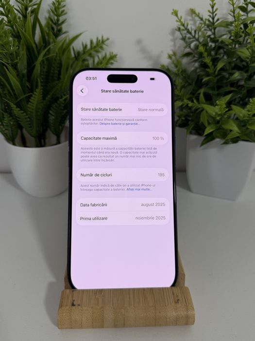 iPhone 17 pro 100% bateria e-sim