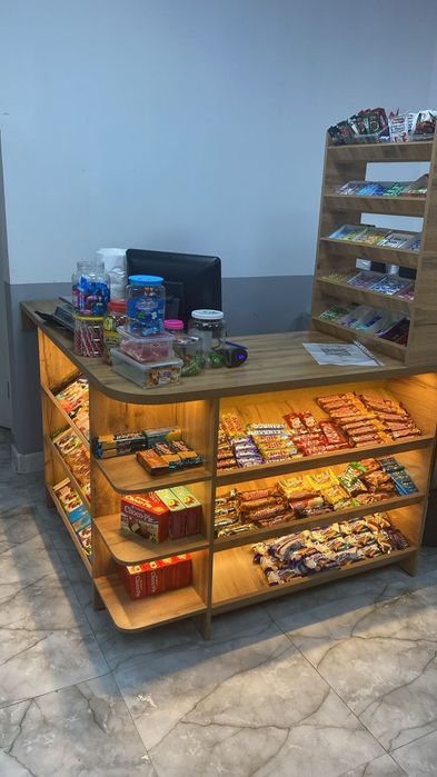 Кассовая зона для магазина