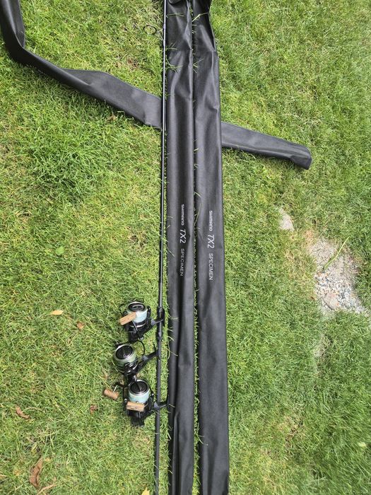 Shimano  TX 2    și Okuma  Trex