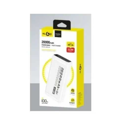 Външна преносима батерия 20 000 mAh KLGO KP-34 SS000559, Fast charge
