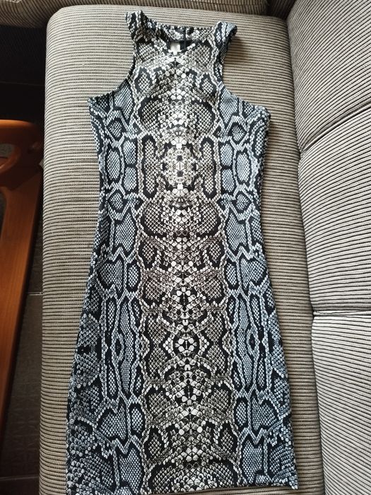 Рокля Laleto в змийска шарка