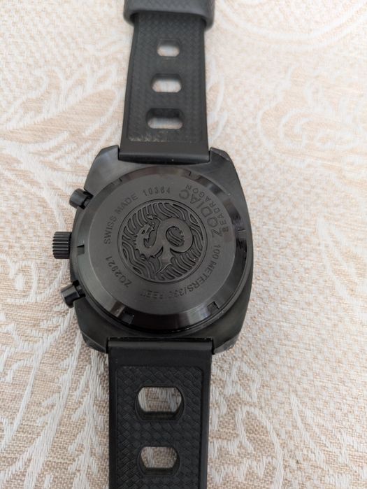 Zodiac ZO2921 Sea Dragon Chronograph Stealth БАРТЕР