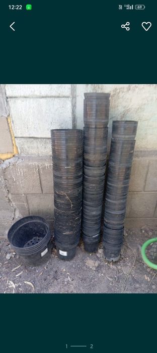 Продам горшки для цветов и тд