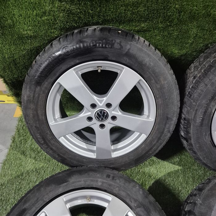 Jante 5x112 R 17 Tiguan anvelope bonus  215 65 17 Continental ,Golf,