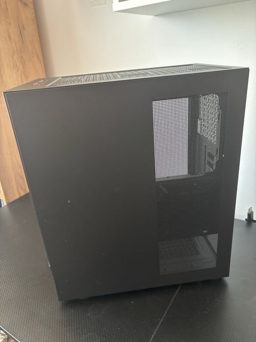 carcasa pc gaming acvariu negru