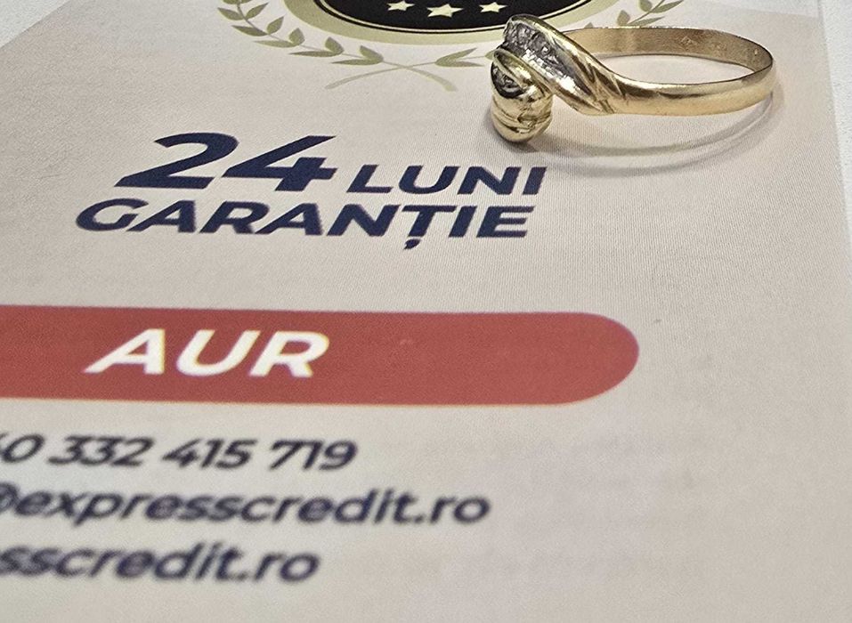 Inel de aur (AG32 B27069.1) 2 ANI GARANTIE!