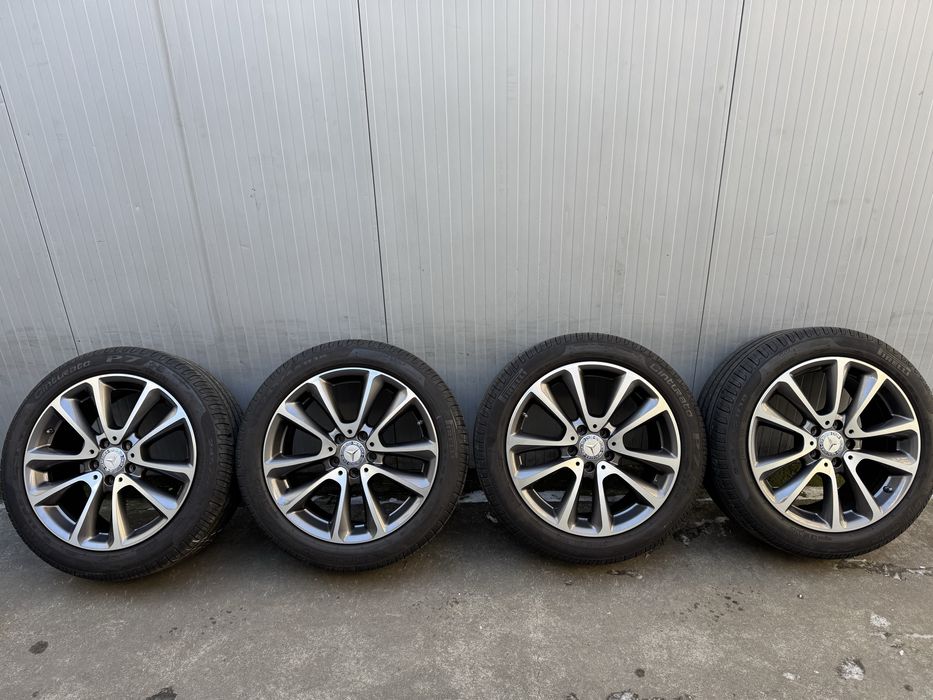 Jante 18 originale Mercedes E clas W213 vara Pirelli 245/45R18 2024