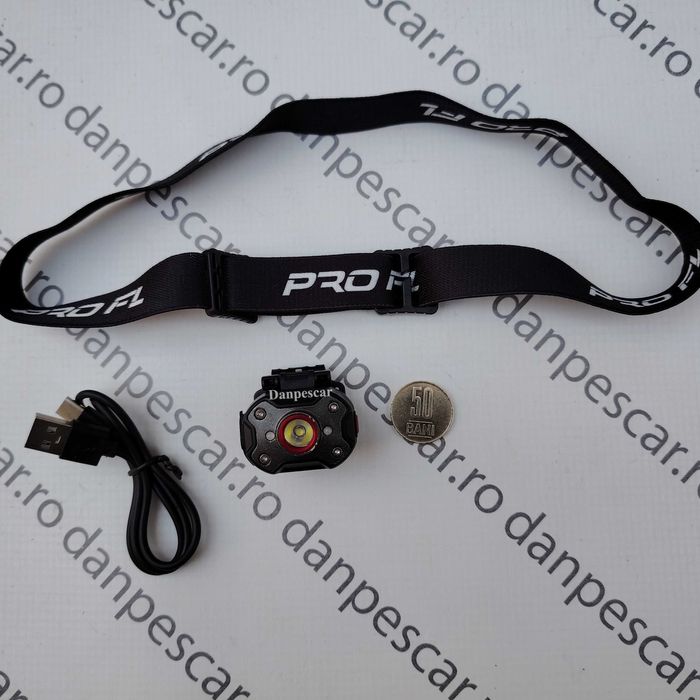 Lanterna cap sau sapca MINI PROFL CU ACUMULATOR