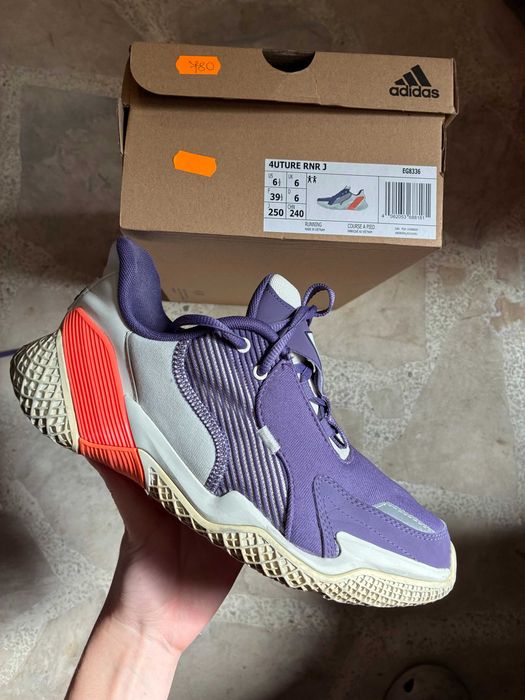 Adidas 4uture RNR J Purple Running Shoes