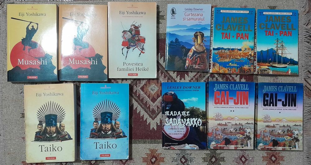 Carti diverse - Japonia, China (I) - China, Orient, Romania (II)