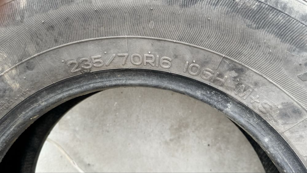 Летние шины 235/70R16 106h