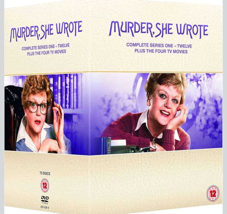 Film Serial Murder She Wrote - Series 1-12 Complete Boxset, DVD.
