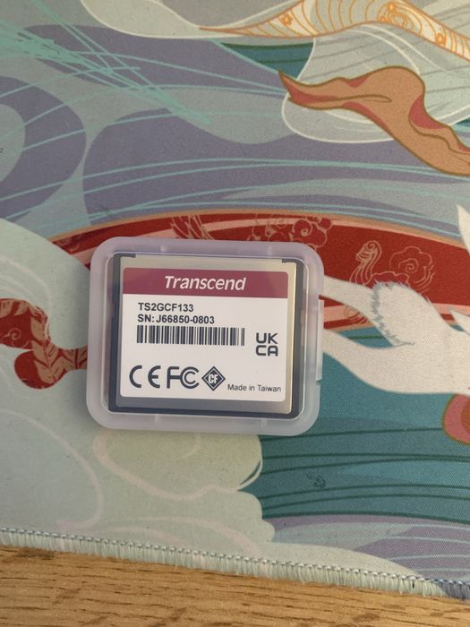 Карта памяти Transcend CompactFlash 133x 2GB