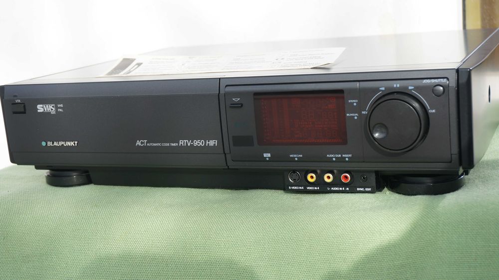 Video recorder S-VHS Blaupunkt RTV-950 (Panasonic NV-FS200)