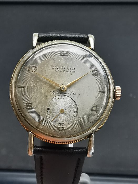 Ceas EDOX De Luxe - Jumbo - 37 mm Funcționează excelent - Rar!