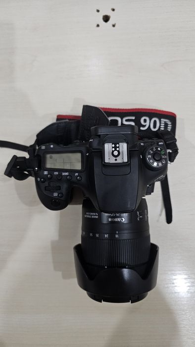 Canon 90d с объективом 18-135 nano usm