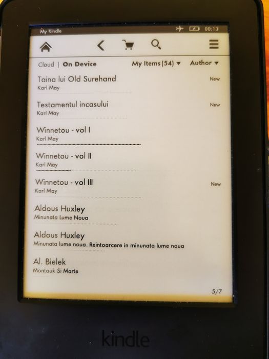 Ebook reader Amazon Kindle