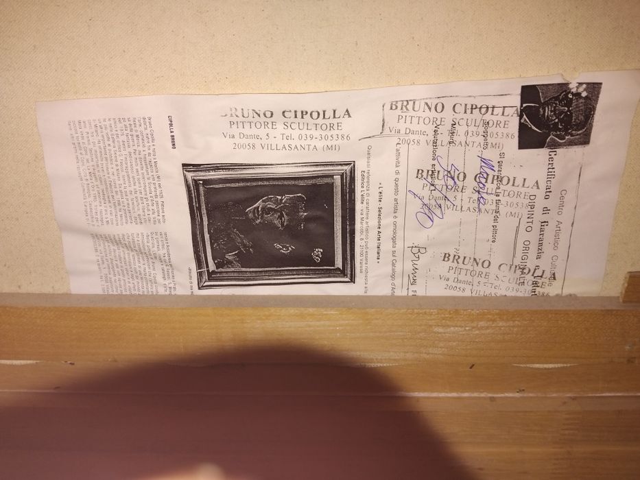 Tablou pictat de Bruno cipolla
