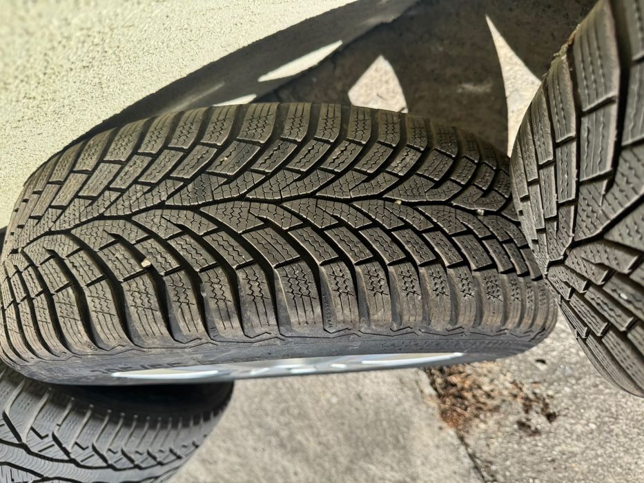 jante originale Audi A3 cu cauciucuri de Iarnă noi