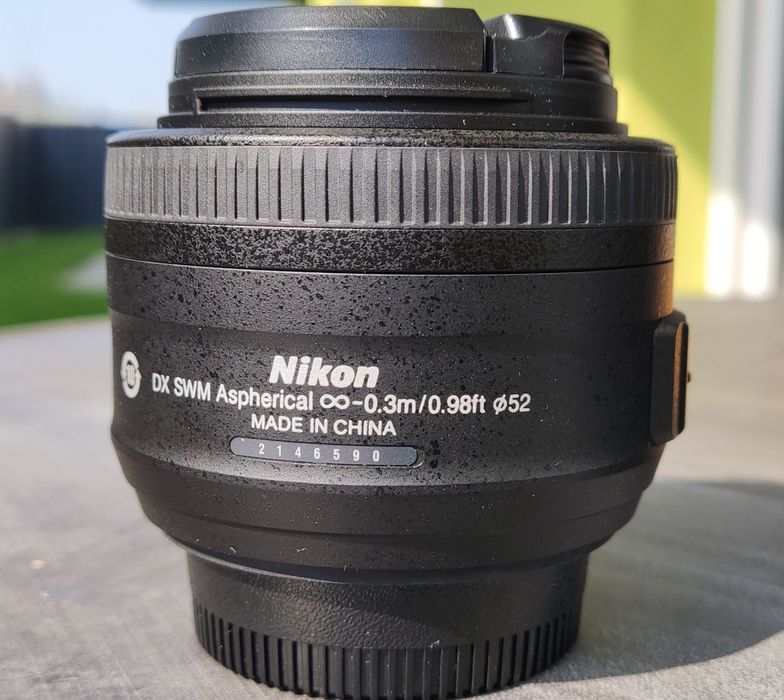 Обектив Nikkor 35mm 1.8G