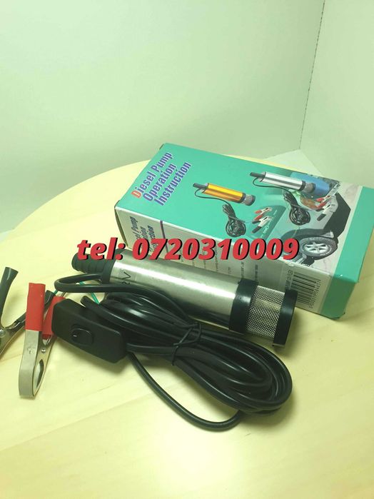 Pompa Transfer Lichid Submersibila Electrica 12v  12lm