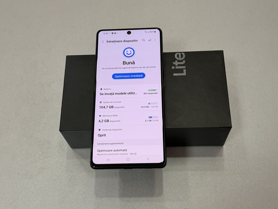 Samsung Galaxy S10 Lite, 128 gb, 8 gb ram, Black, dual sim