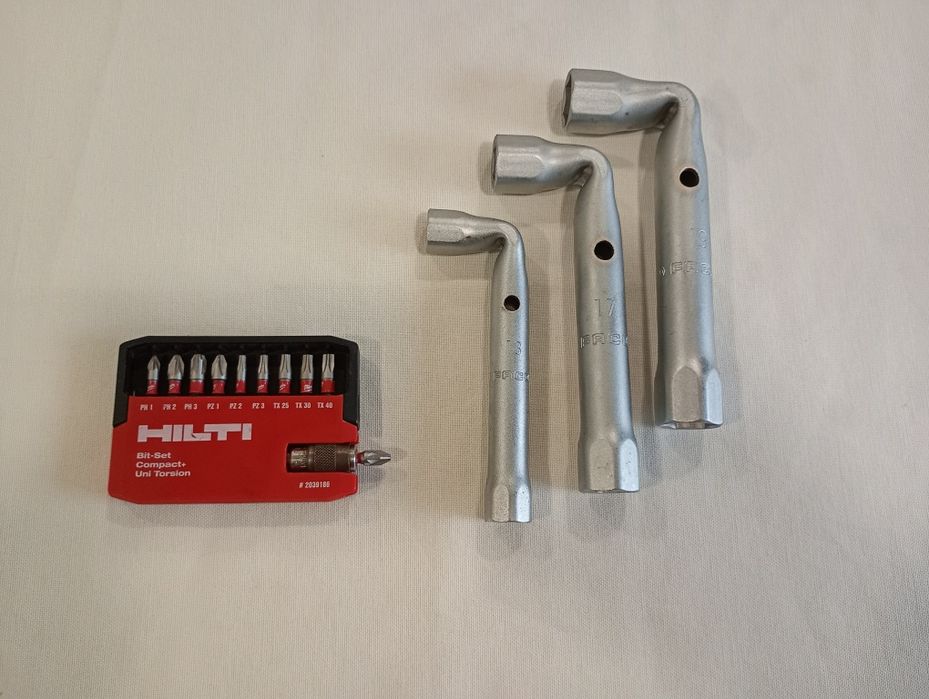 Wera, Hilti, Usag, Wurth Zebra, Facom, Milwaukee -лот от инструменти