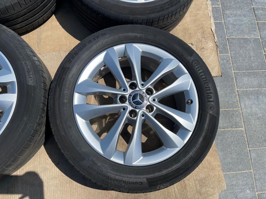 Roti jante Mercedes 17 C Klasse W205 S206 225/50R17 senzori presiune