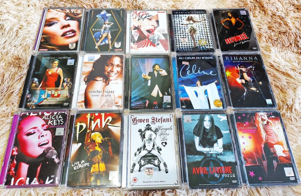 Dvd диски/концерты, клипы