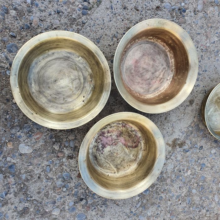 Латуньевые тазики в