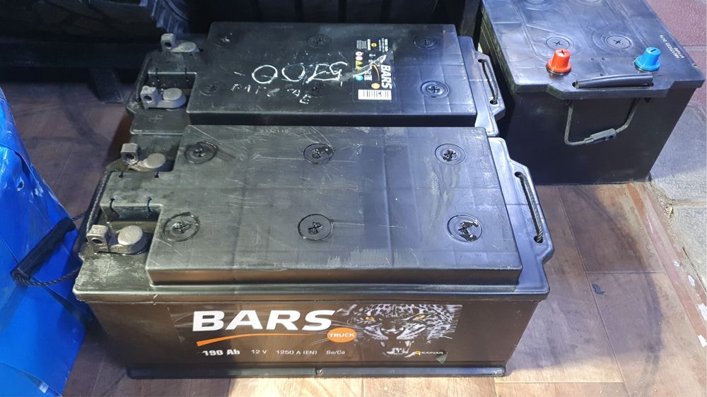 Аккумулятор бу 190ah Kaspi Red и Credit