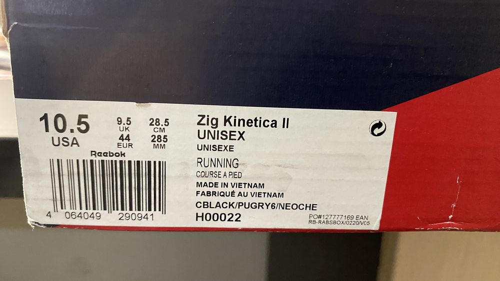 Reebok Zig Kinetica 2