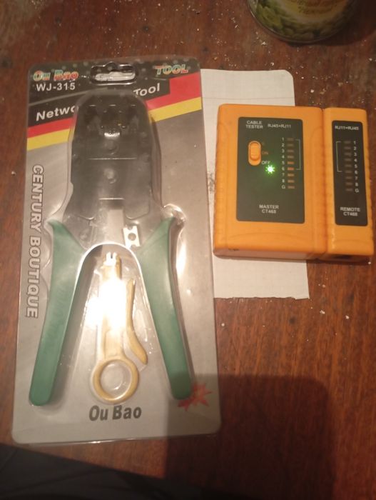 Кабель utp lan готовый , обжатый протестирован