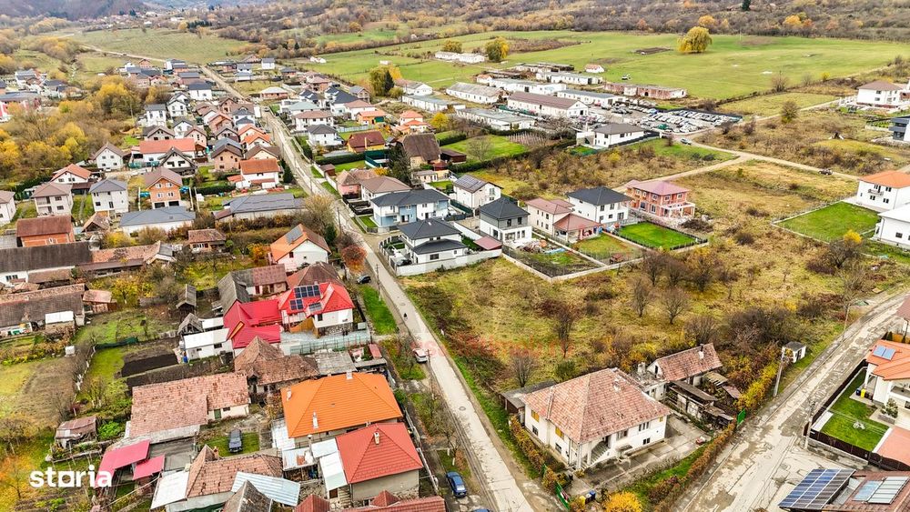 Teren Intravilan, deschidere la asfalt, 1.529 mp, utilitati |SkyView