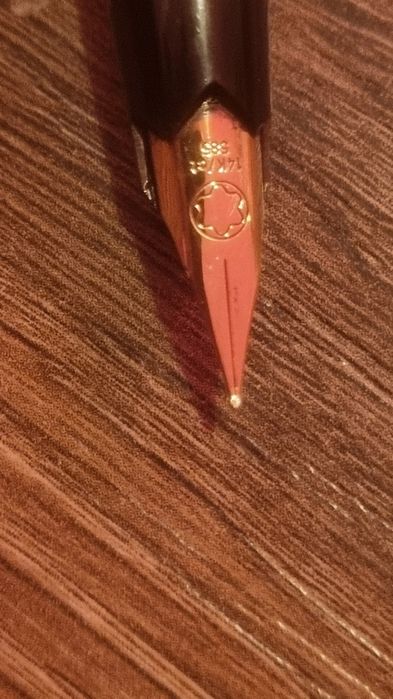 Vand stilou mont blanc cu penita aur 14 k