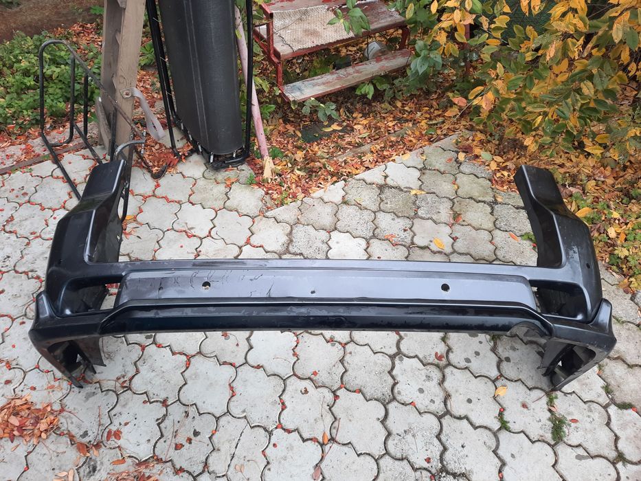 Задний бампер с обвесом