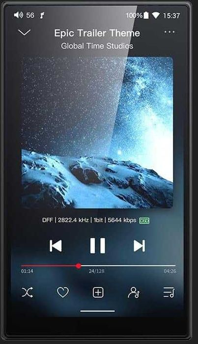 Vând player digital Hi-Res Fiio JM 21, negru, memorie 3/32