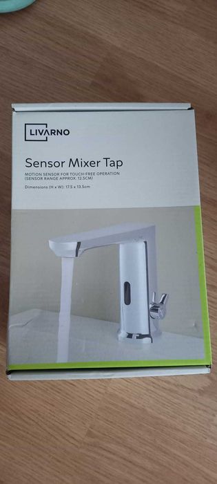 Baterie chiuveta inox,cu senzor ,noua in cutie