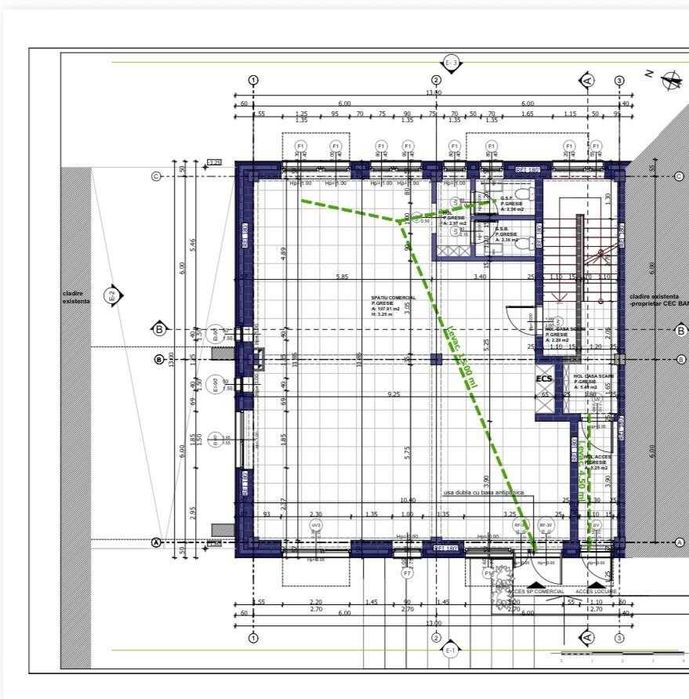 Spatiu Comercial si Apartamente - zona centrala Radauti