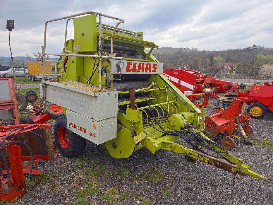 Presa Rotunda 120x120 legare cu plasa Claas,Welger,Krone,Metal Fach.