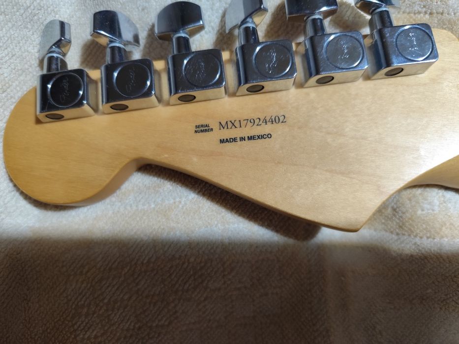 Гитара fender stratocaster (Мексика,)