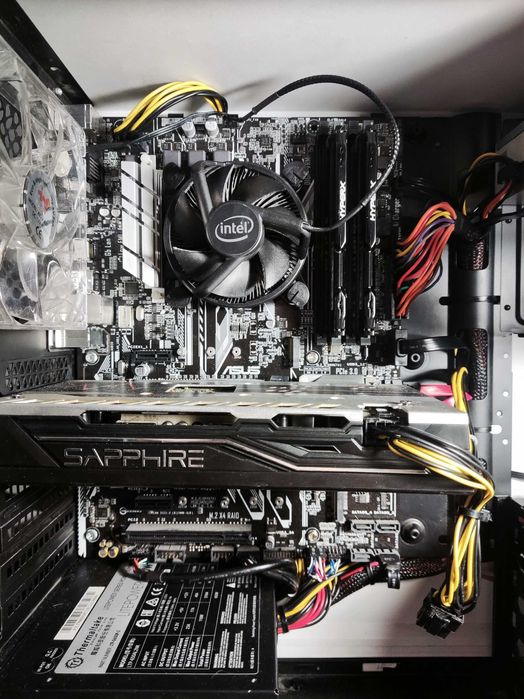 Бюджетен геймърски компютър i5-7500,Rx580,2x8GB, Z270K