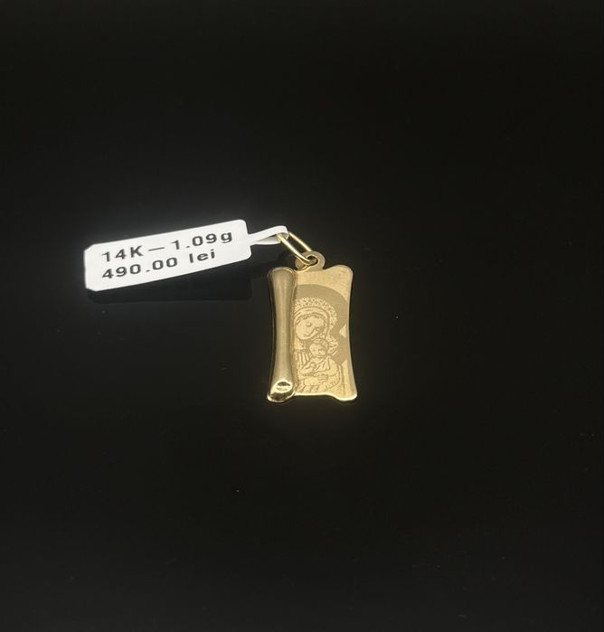 Bijuteria Royal pandantiv aur 14k 1.09 gr