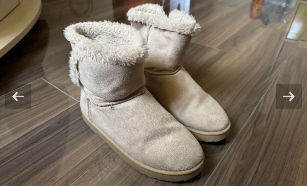 Кожени ботуши 37 номер Велурени ботуши 36 номер